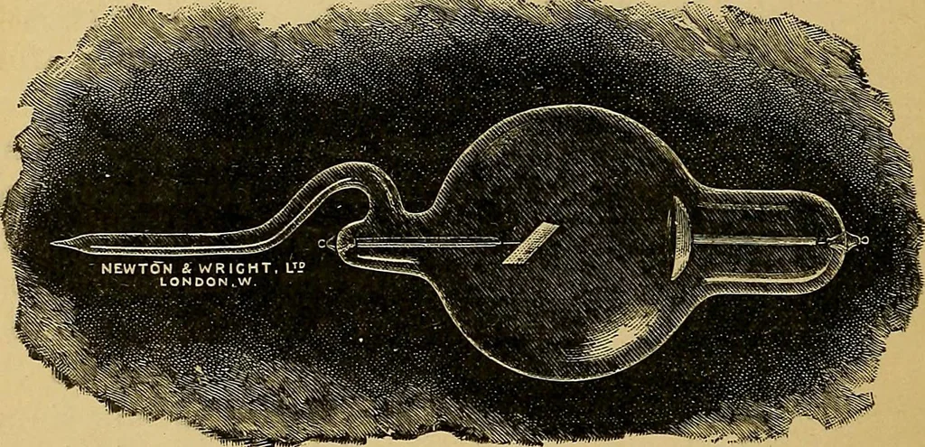An illustration from A text-book of radiology, 1915, leaf 57