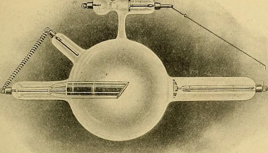 An illustration from A text-book of radiology, 1915, leaf 76