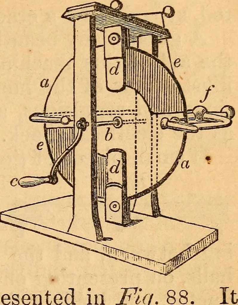 An illustration from A text-book on chemistry. For the use of schools and colleges, 1866, leaf 140