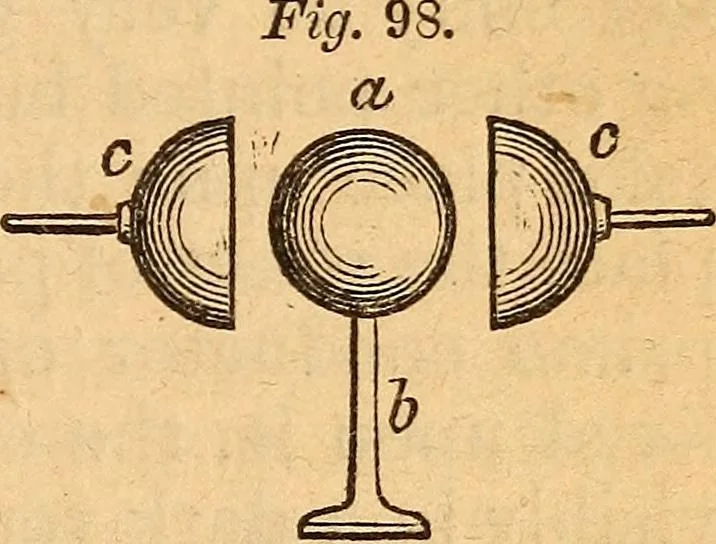 An illustration from A text-book on chemistry. For the use of schools and colleges, 1866, leaf 146