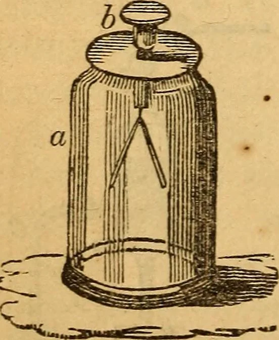 An illustration from A text-book on chemistry. For the use of schools and colleges, 1866, leaf 153