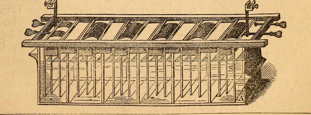 An illustration from A text-book on chemistry. For the use of schools and colleges, 1866, leaf 166