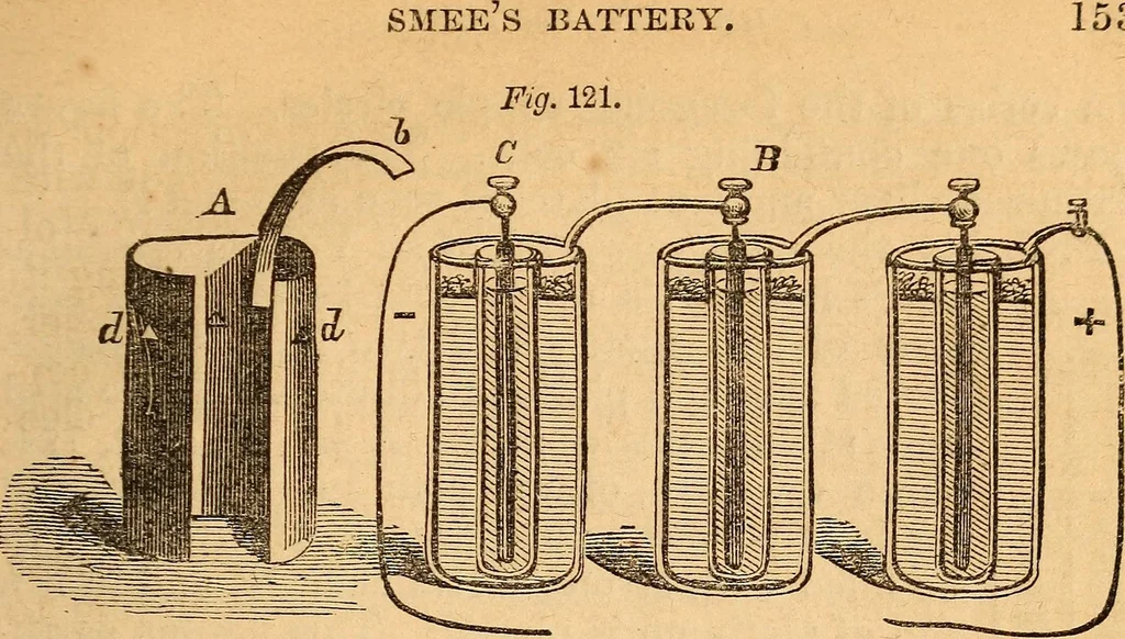 An illustration from A text-book on chemistry. For the use of schools and colleges, 1866, leaf 166