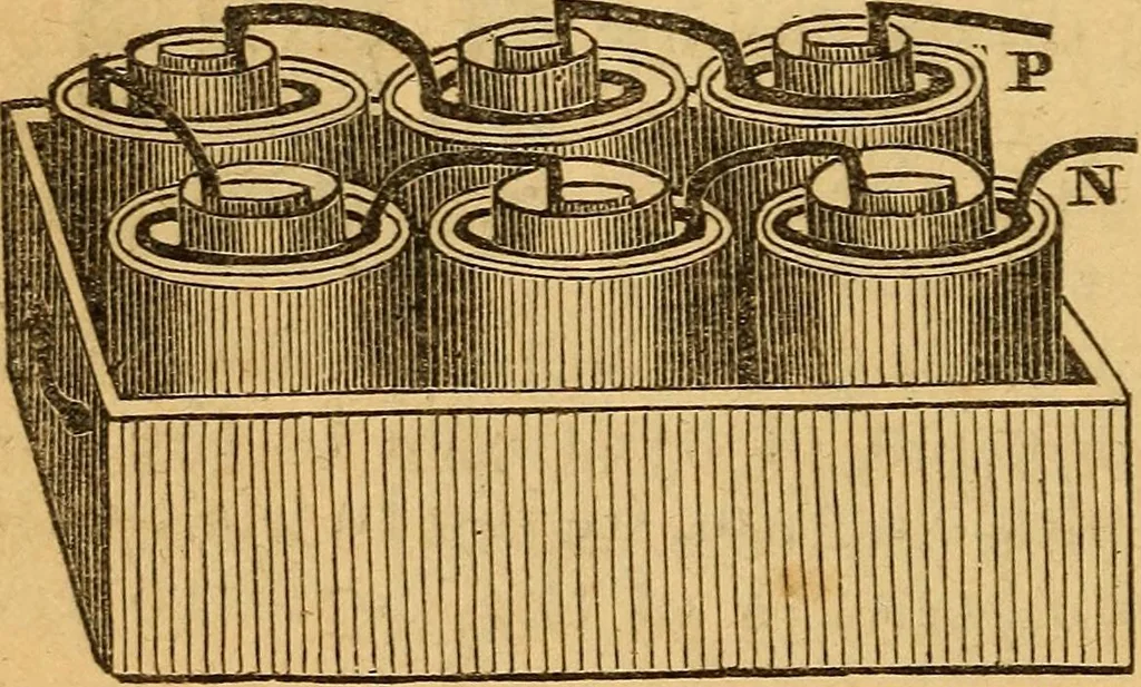 An illustration from A text-book on chemistry. For the use of schools and colleges, 1866, leaf 167