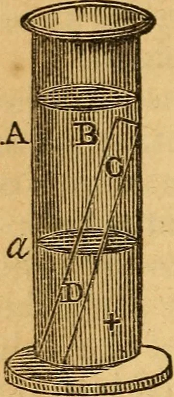An illustration from A text-book on chemistry. For the use of schools and colleges, 1866, leaf 173