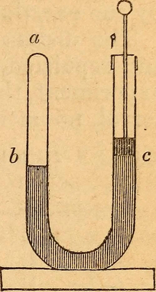 An illustration from A text-book on chemistry. For the use of schools and colleges, 1866, leaf 18