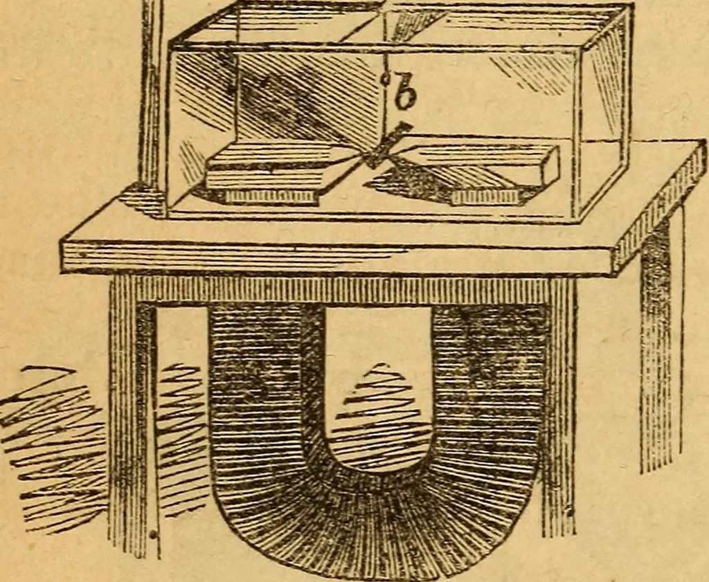 An illustration from A text-book on chemistry. For the use of schools and colleges, 1866, leaf 189