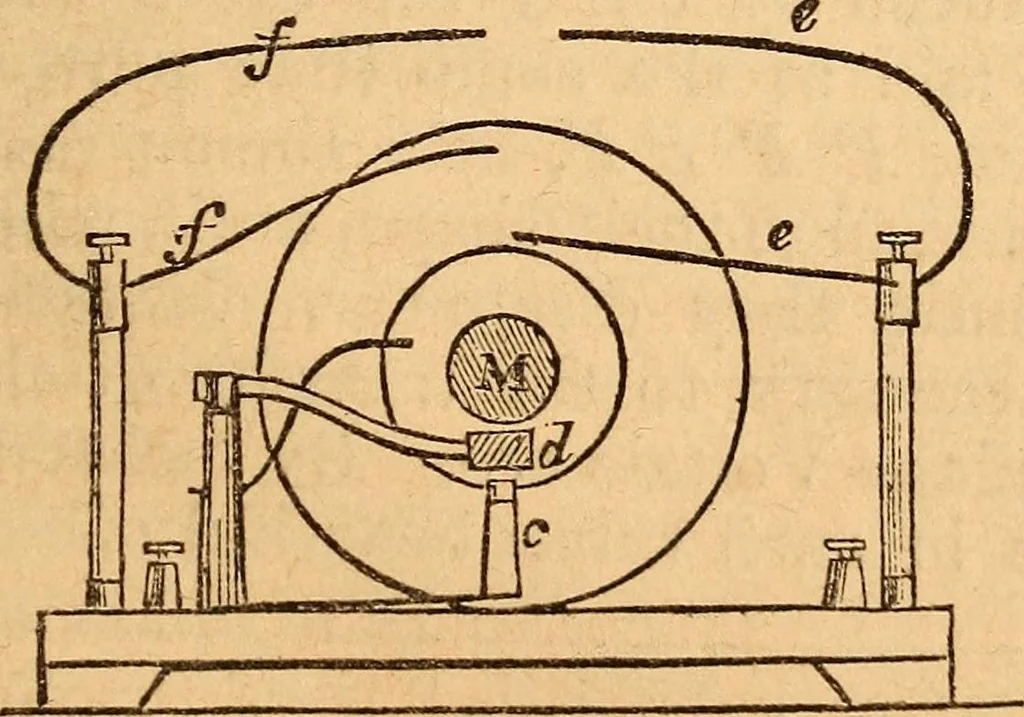 An illustration from A text-book on chemistry. For the use of schools and colleges, 1866, leaf 194