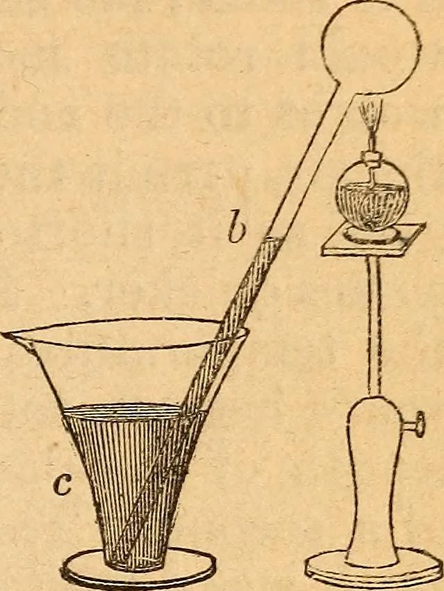 An illustration from A text-book on chemistry. For the use of schools and colleges, 1866, leaf 26