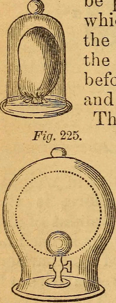An illustration from A text-book on chemistry. For the use of schools and colleges, 1866, leaf 263