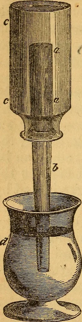 An illustration from A text-book on chemistry. For the use of schools and colleges, 1866, leaf 269