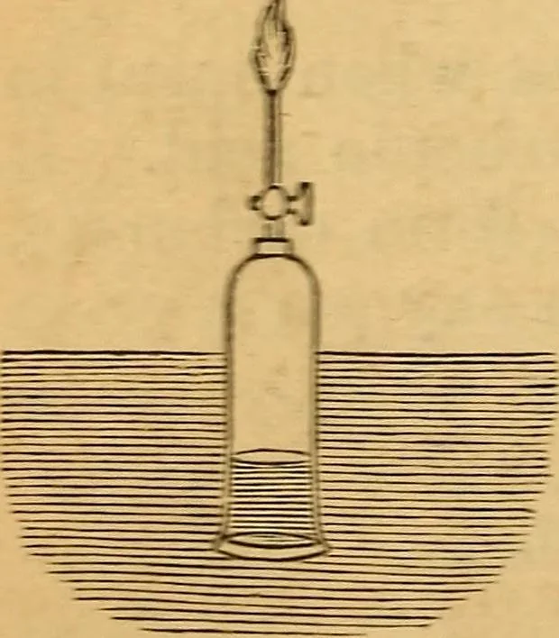 An illustration from A text-book on chemistry. For the use of schools and colleges, 1866, leaf 307