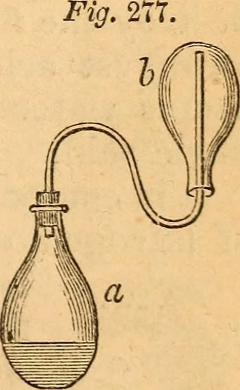 An illustration from A text-book on chemistry. For the use of schools and colleges, 1866, leaf 318