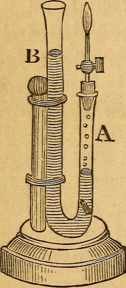An illustration from A text-book on chemistry. For the use of schools and colleges, 1866, leaf 371