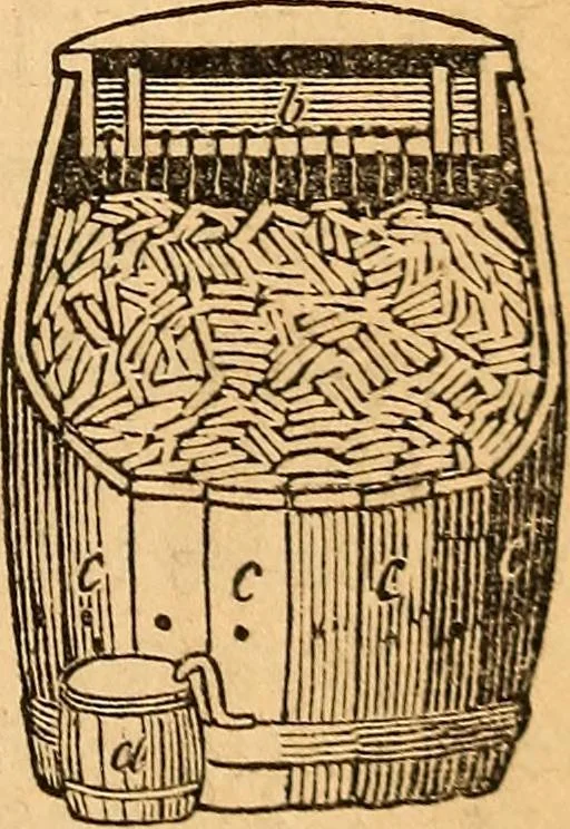 An illustration from A text-book on chemistry. For the use of schools and colleges, 1866, leaf 432