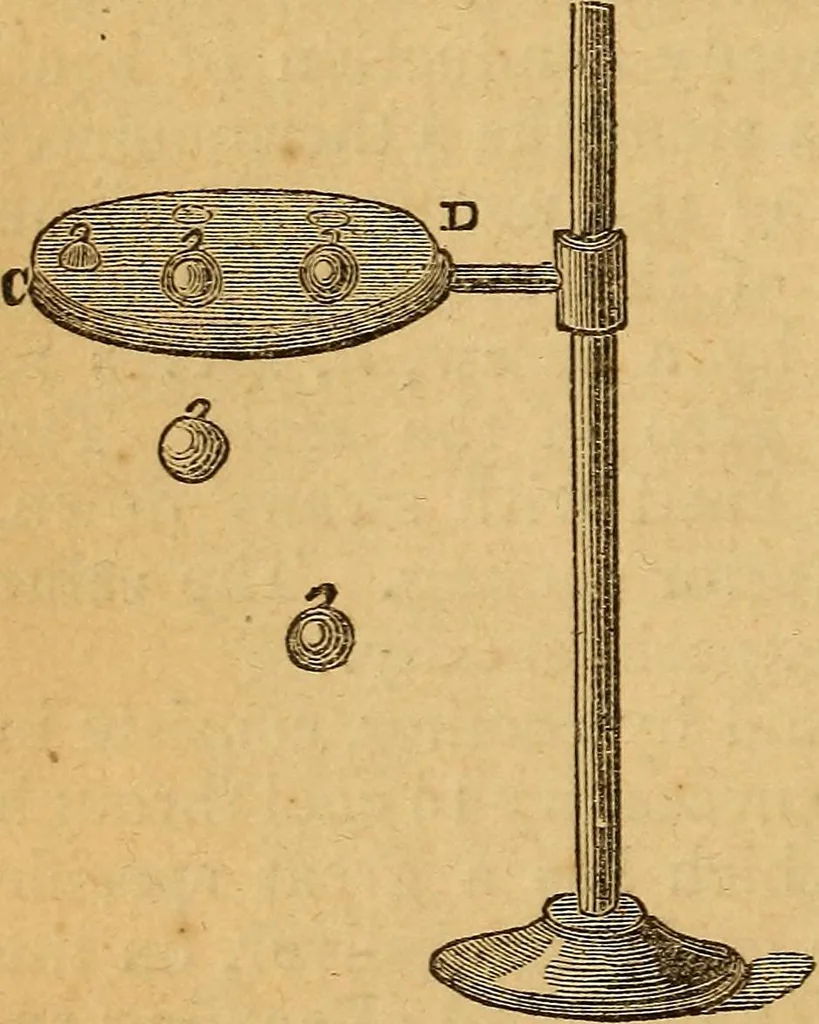 An illustration from A text-book on chemistry. For the use of schools and colleges, 1866, leaf 47