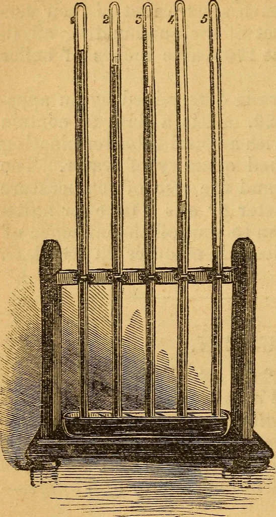 An illustration from A text-book on chemistry. For the use of schools and colleges, 1866, leaf 61