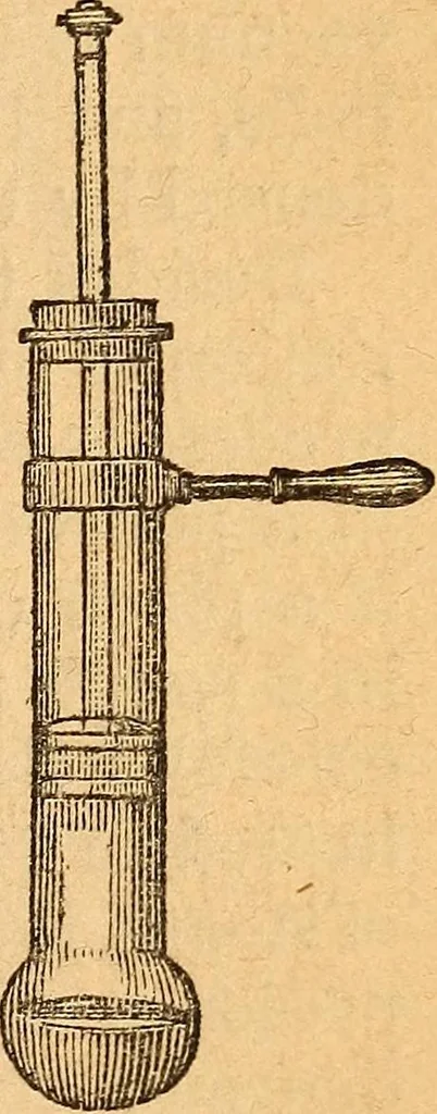 An illustration from A text-book on chemistry. For the use of schools and colleges, 1866, leaf 68