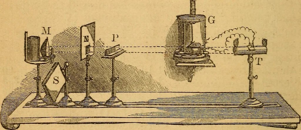 An illustration from A text-book on chemistry. For the use of schools and colleges, 1866, leaf 95
