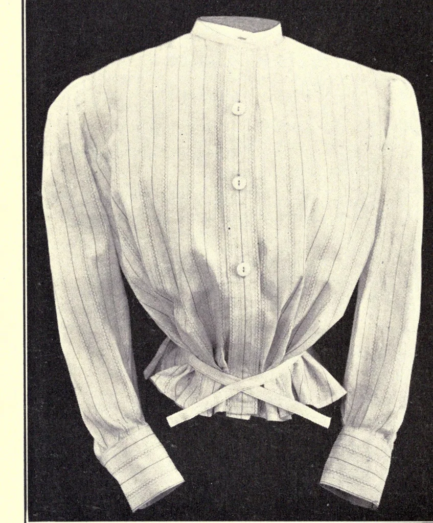 An illustration from Text-book on domestic art, with illustrations and drafts, 1911, leaf 136
