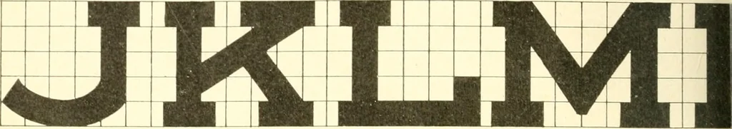 An illustration from A textbook on lettering and sign painting, 1902, leaf 153