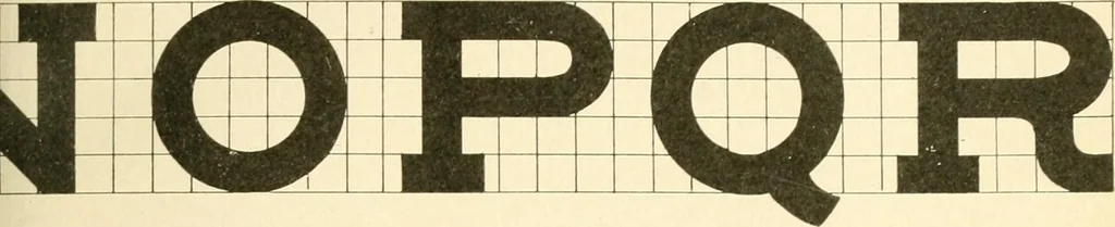 An illustration from A textbook on lettering and sign painting, 1902, leaf 154