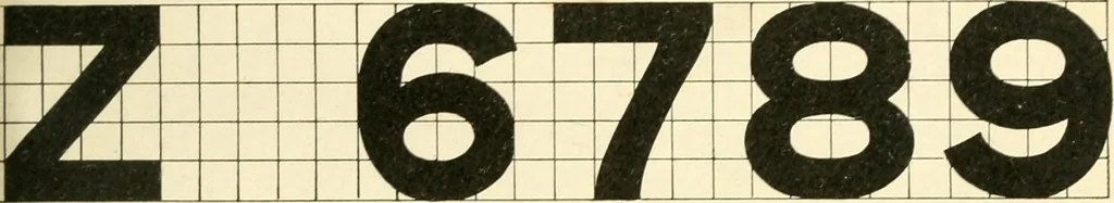 An illustration from A textbook on lettering and sign painting, 1902, leaf 160