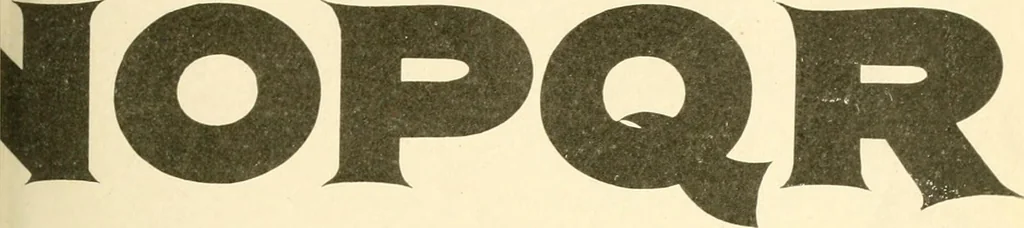 An illustration from A textbook on lettering and sign painting, 1902, leaf 182