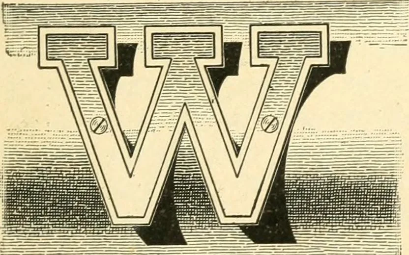 An illustration from A textbook on lettering and sign painting, 1902, leaf 38