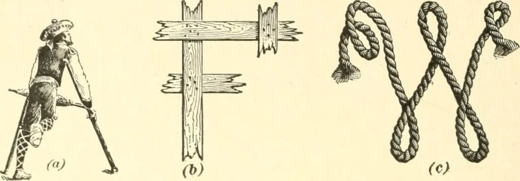 An illustration from A textbook on lettering and sign painting, 1902, leaf 41