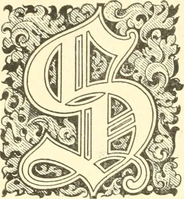 An illustration from A textbook on lettering and sign painting, 1902, leaf 43