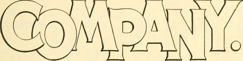 An illustration from A textbook on lettering and sign painting, 1902, leaf 46