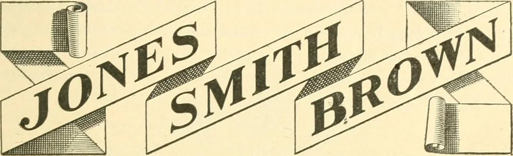 An illustration from A textbook on lettering and sign painting, 1902, leaf 50