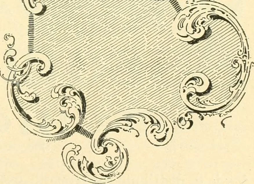 An illustration from A textbook on lettering and sign painting, 1902, leaf 54