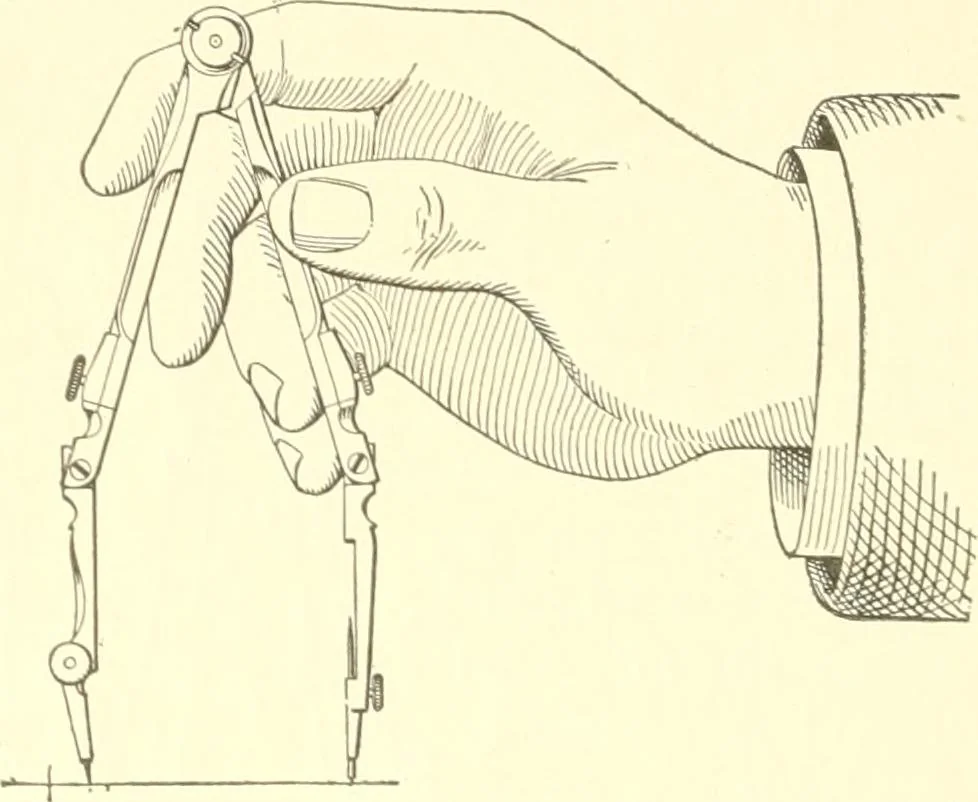 An illustration from A textbook on lettering and sign painting, 1902, leaf 79