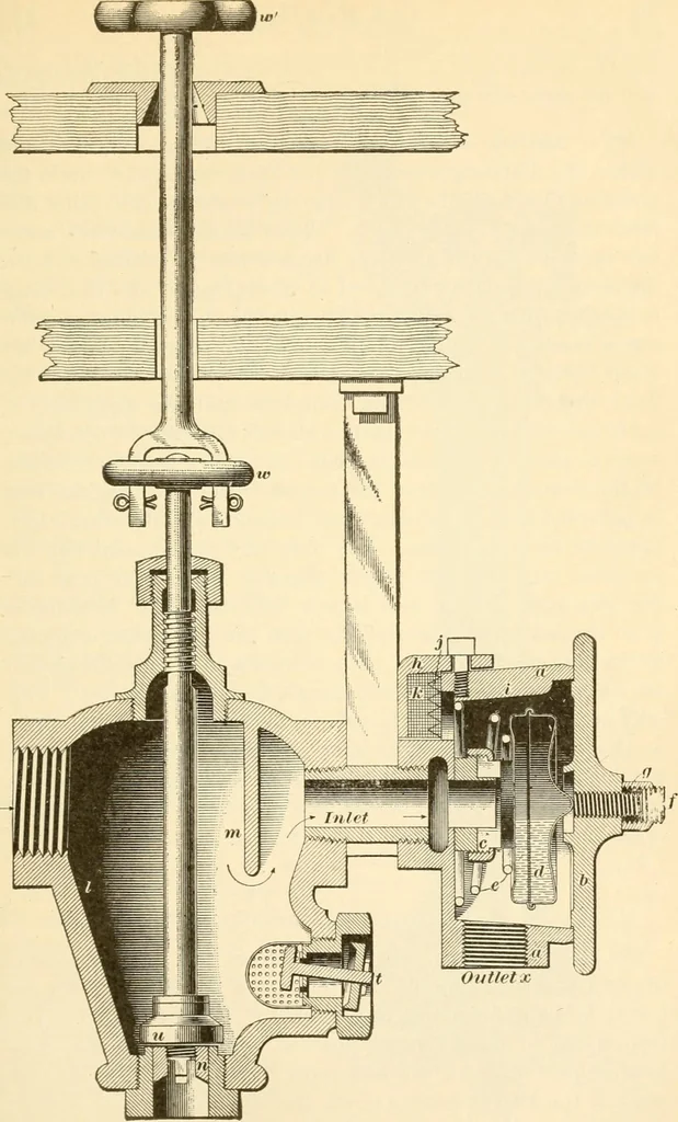 An illustration from A textbook on the locomotive and the air brake, 1901, leaf 106