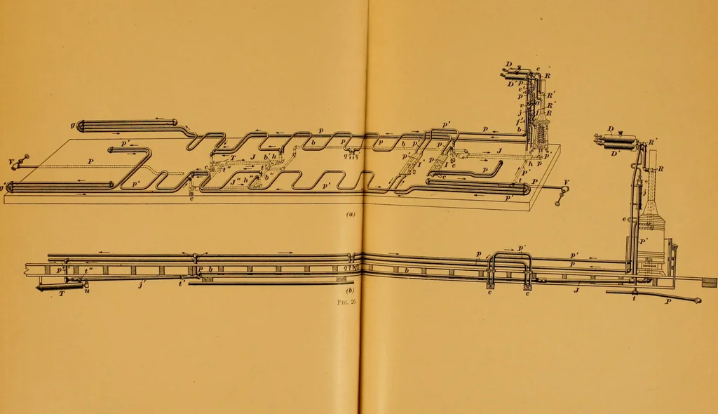 An illustration from A textbook on the locomotive and the air brake, 1901, leaf 144