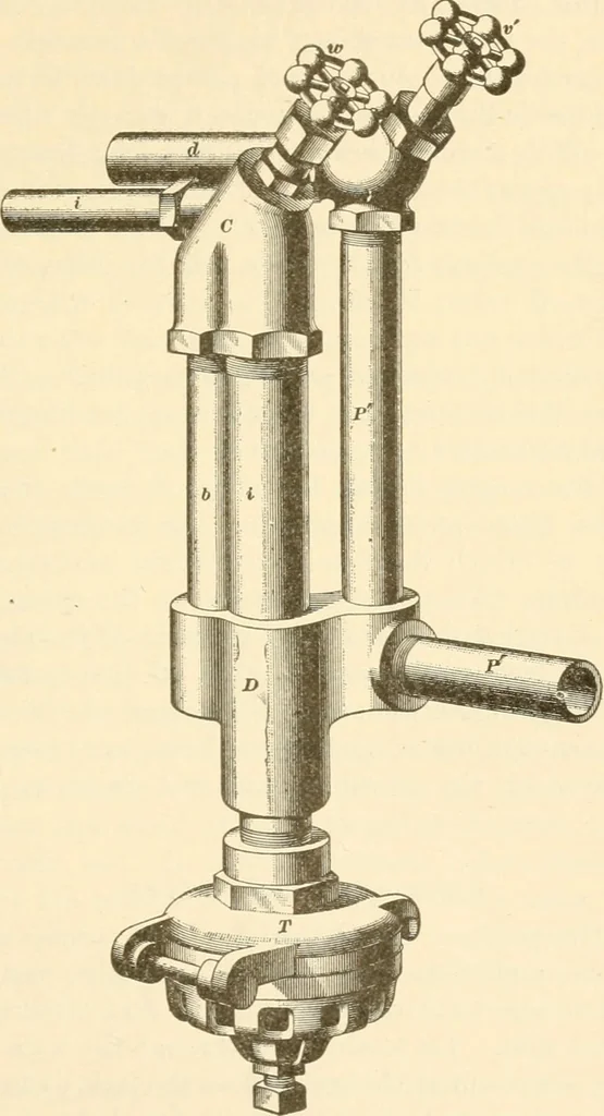 An illustration from A textbook on the locomotive and the air brake, 1901, leaf 154