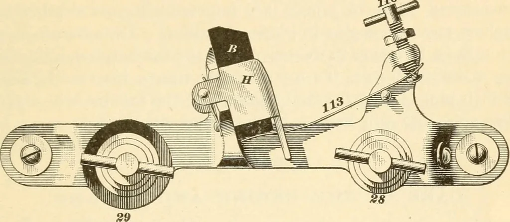 An illustration from A textbook on the locomotive and the air brake, 1901, leaf 192