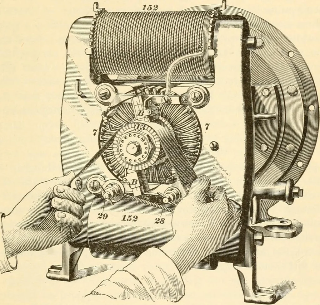 An illustration from A textbook on the locomotive and the air brake, 1901, leaf 196