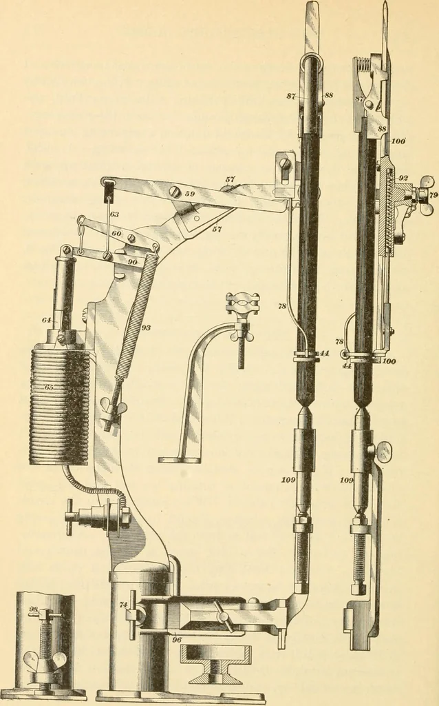 An illustration from A textbook on the locomotive and the air brake, 1901, leaf 199