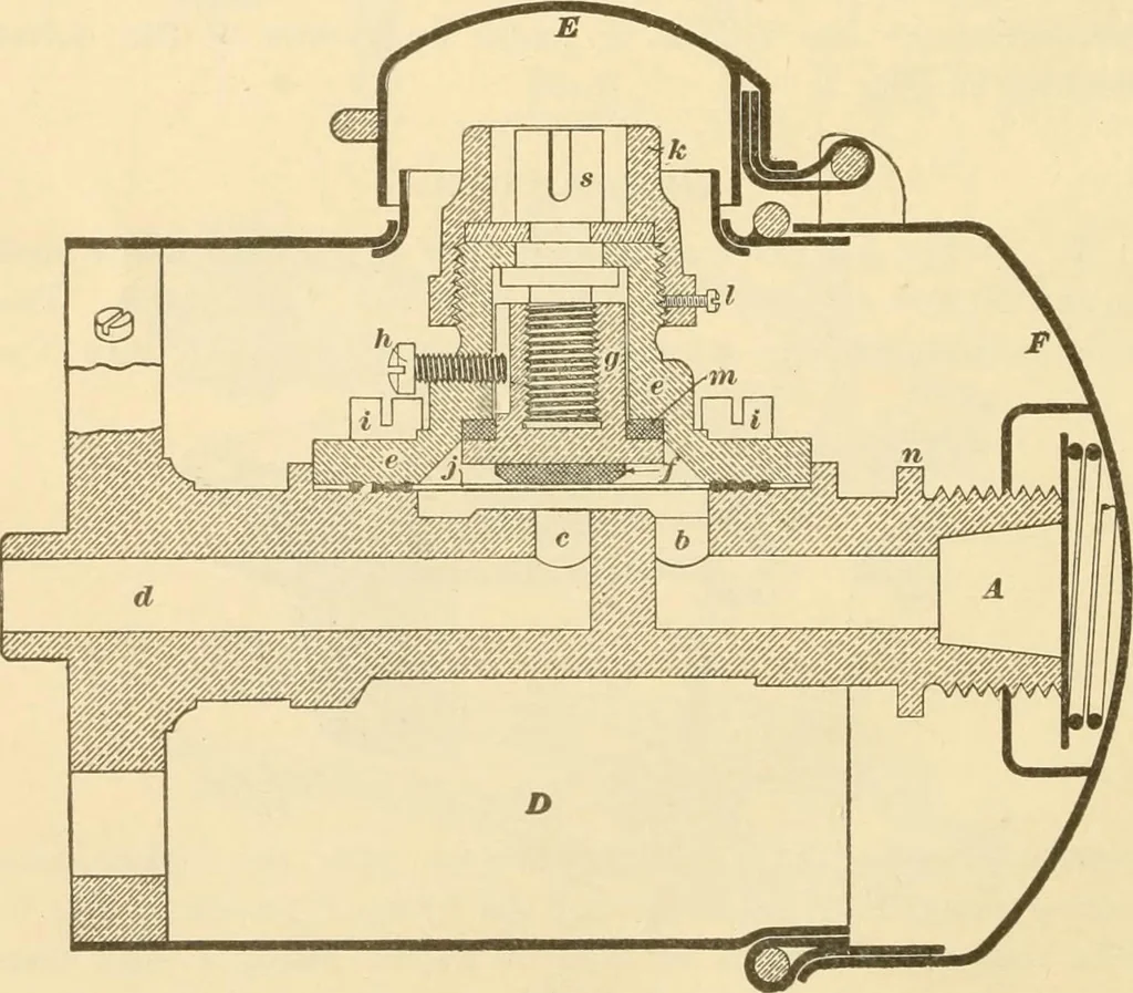 An illustration from A textbook on the locomotive and the air brake, 1901, leaf 23
