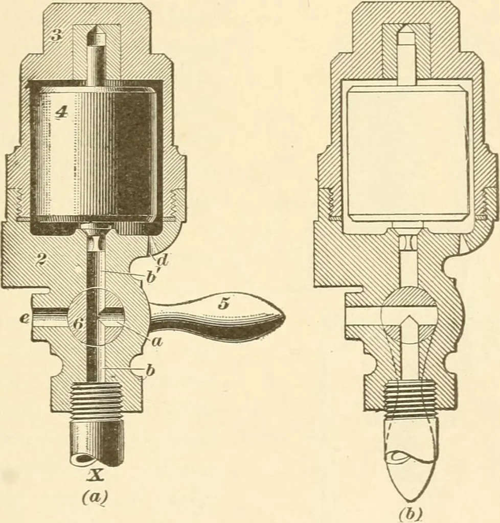 An illustration from A textbook on the locomotive and the air brake, 1901, leaf 260