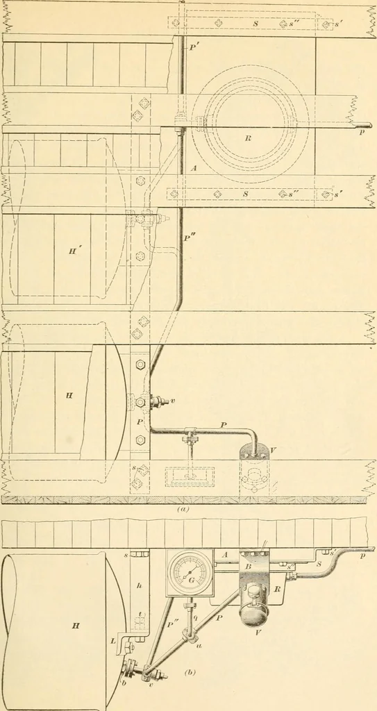 An illustration from A textbook on the locomotive and the air brake, 1901, leaf 32