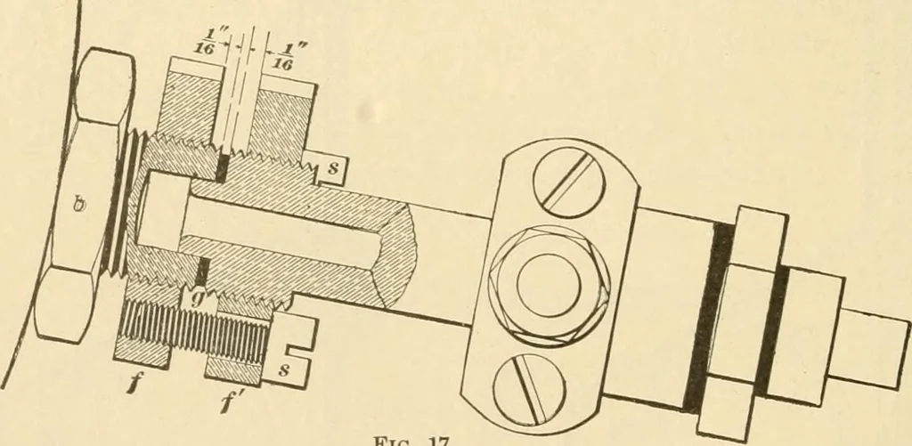 An illustration from A textbook on the locomotive and the air brake, 1901, leaf 35