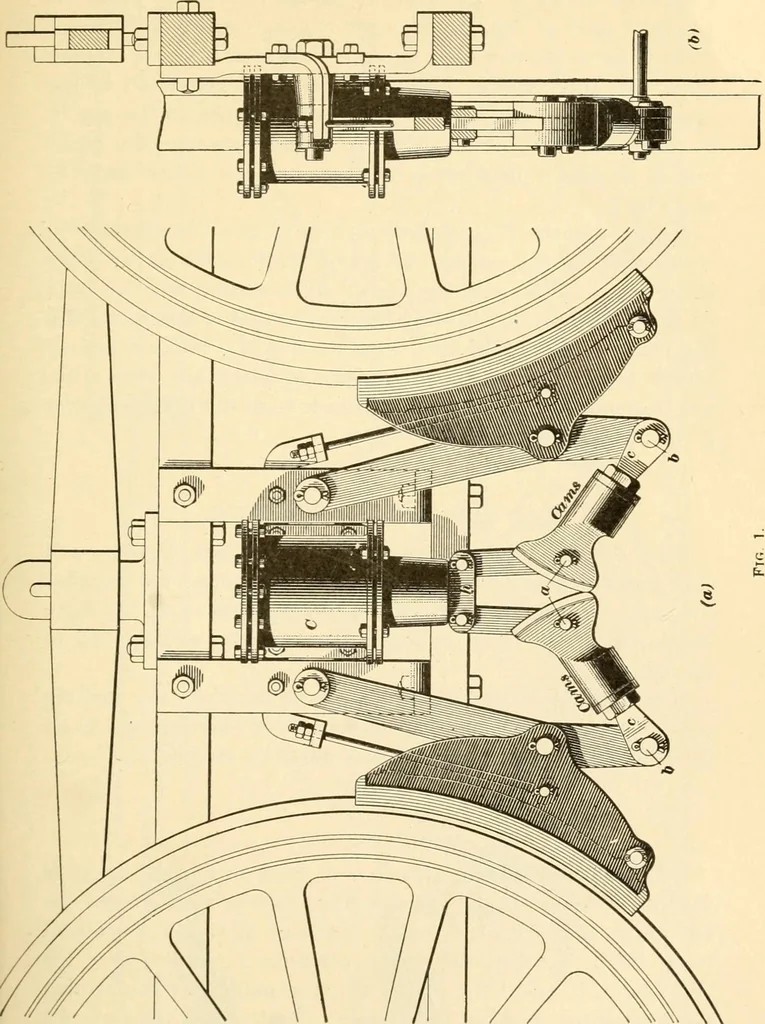 An illustration from A textbook on the locomotive and the air brake, 1901, leaf 360
