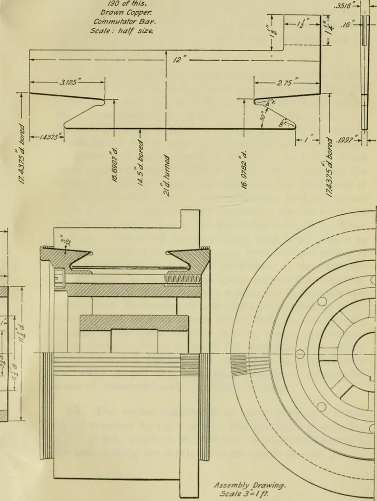 An illustration from A textbook on mechanical and electrical engineering, 1902, leaf 182