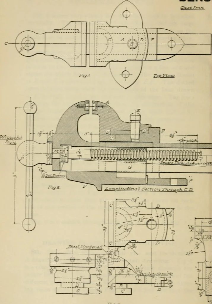 An illustration from A textbook on mechanical and electrical engineering, 1902, leaf 193