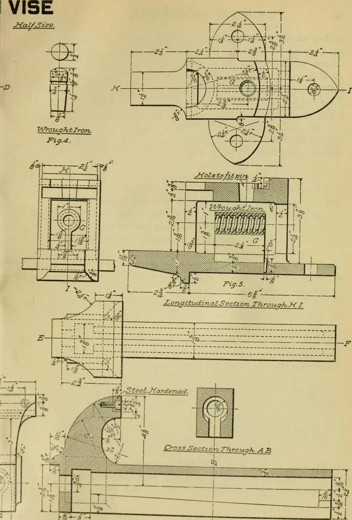 An illustration from A textbook on mechanical and electrical engineering, 1902, leaf 194