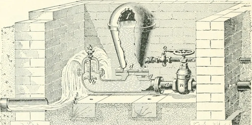 An illustration from A textbook on mechanical and electrical engineering, 1898, leaf 471